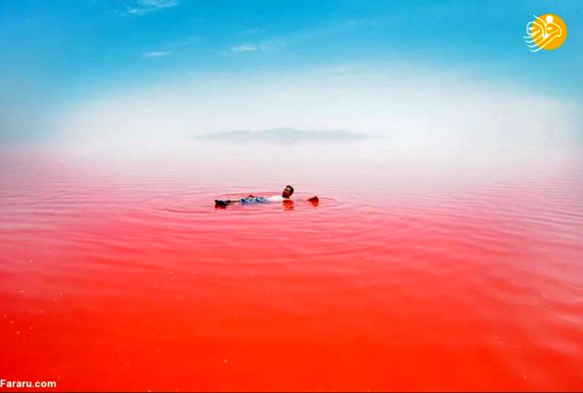 دریاچه ارومیه شگفتی طبیعت+عکس