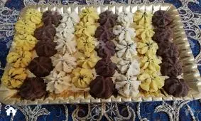 طرز تهیه شیرینی بهشتی ساده و خوشمزه برای عید