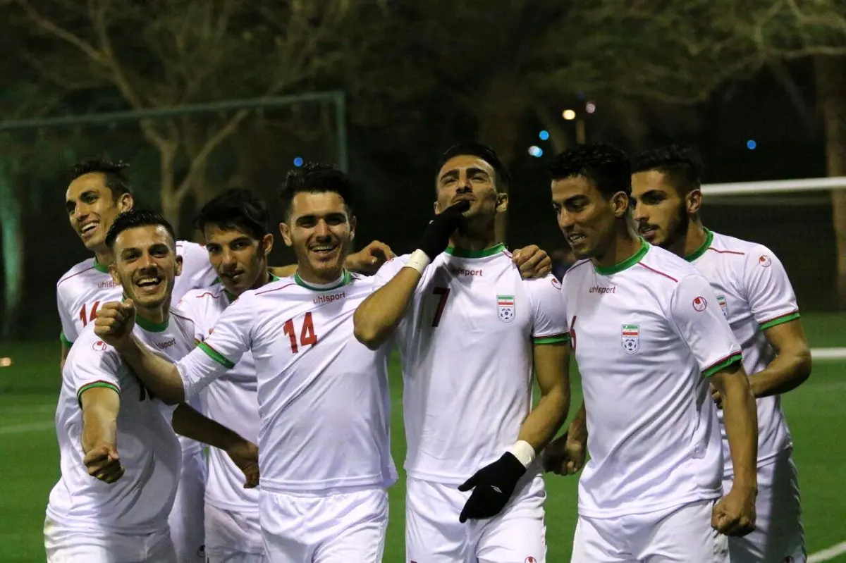 همراه با امید های فوتبال ایران در مسیر صعود به المپیک