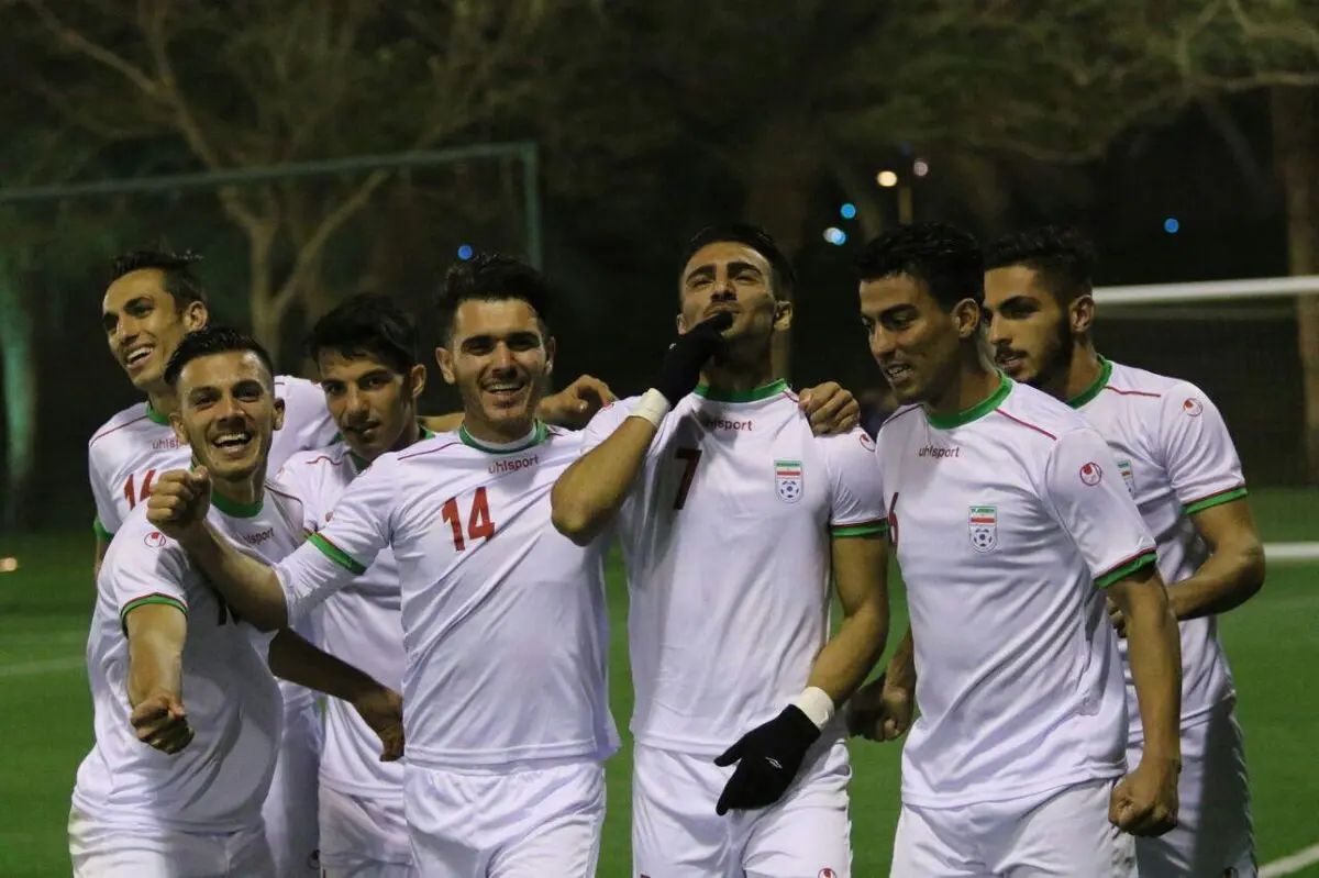 همراه با امید های فوتبال ایران در مسیر صعود به المپیک
