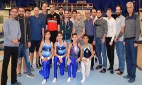 حضور دردسرساز دبیر فدراسیون ژیمناستیک در یک دوره آموزشی!