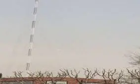 شی مشکوک در آسمان پایتخت، بالن ارتباطی است