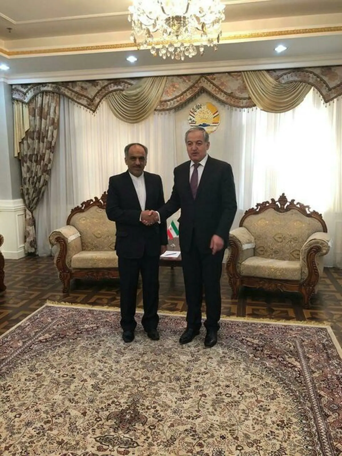 سفیر کشورمان در تاجیکستان استوارنامه خود را تقدیم کرد