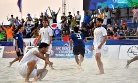 AFC: حذف ناباورانه فوتبال ساحلی ایران و از دست دادن جام جهانی