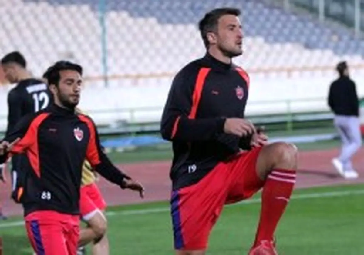 مهاجم کروات پرسپولیس بازی با سپیدرود را از دست داد