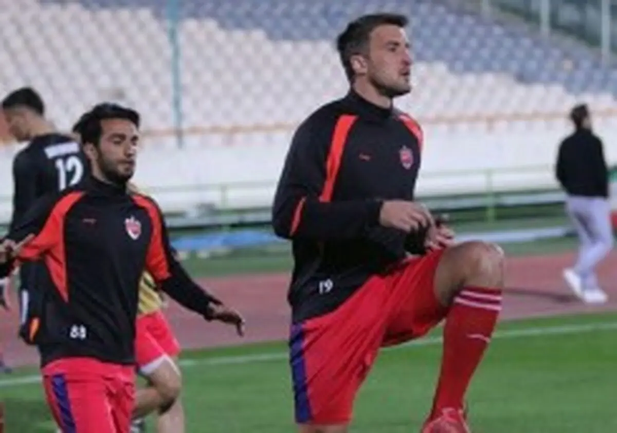 مهاجم کروات پرسپولیس بازی با سپیدرود را از دست داد