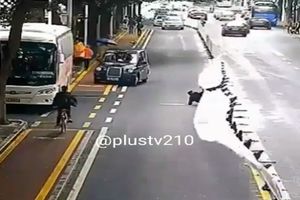 سهل انگاری مردی که در خیابان حادثه ساز می شود