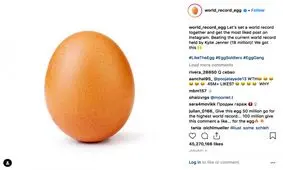 پرلایک‌ترین پستهای اینستاگرام خارجی در سالی که گذشت/ از تخم مرغی که رکورد لایک را شکست تا اعلام نامزدی جاستین بیبر با یک مدل آمریکایی