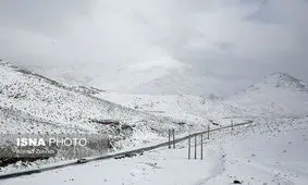 گردنه چری در شهرستان کوهرنگ مسدود شد
