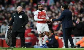 عصبانیت بازیکنان در هنگام تعویض