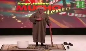 اجرای باورنکردنی یک جادوگر در مسابقه استعدادیابی+فیلم