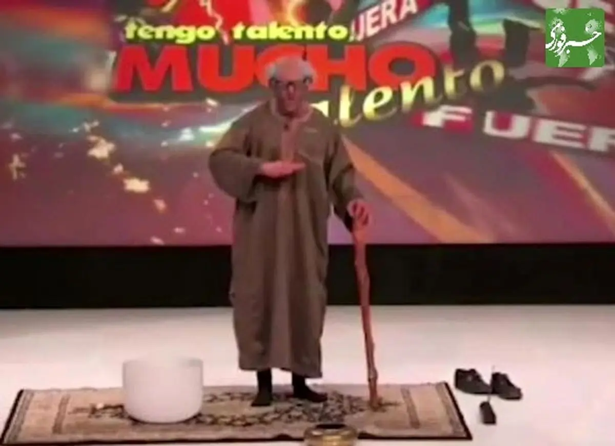 اجرای باورنکردنی یک جادوگر در مسابقه استعدادیابی+فیلم