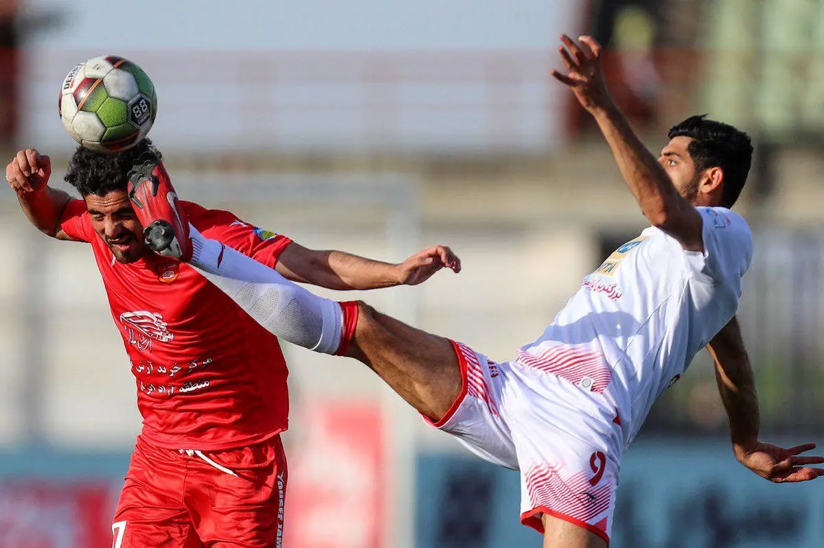 گزارش تصویری اختصاصی نیمه اول دیدار سپیدرود رشت - پرسپولیس تهران