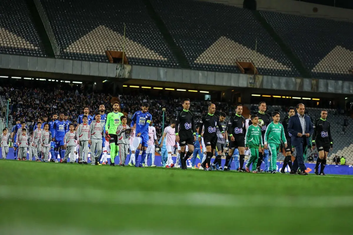 گزارش تصویری اختصاصی نیمه اول دیدار استقلال تهران -نساجی مازندران