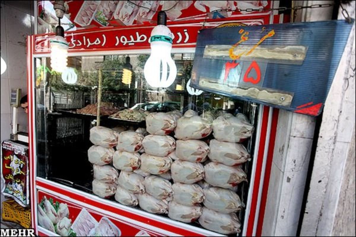توزیع ۱۰۰ تن مرغ در جویبار