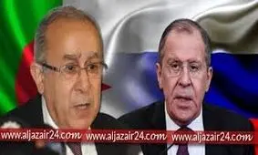 لاوروف: با هرگونه مداخله خارجی در امور الجزایر مخالفیم