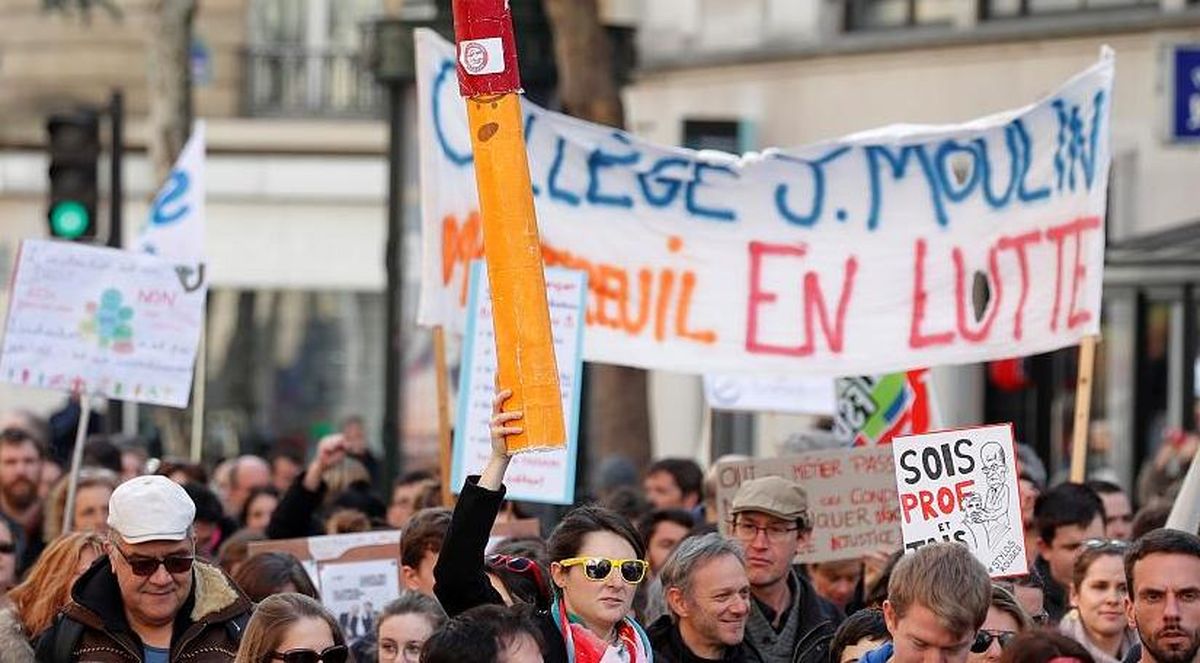 اتحادیه های صنفی فرانسه دست به اعتصاب زدند