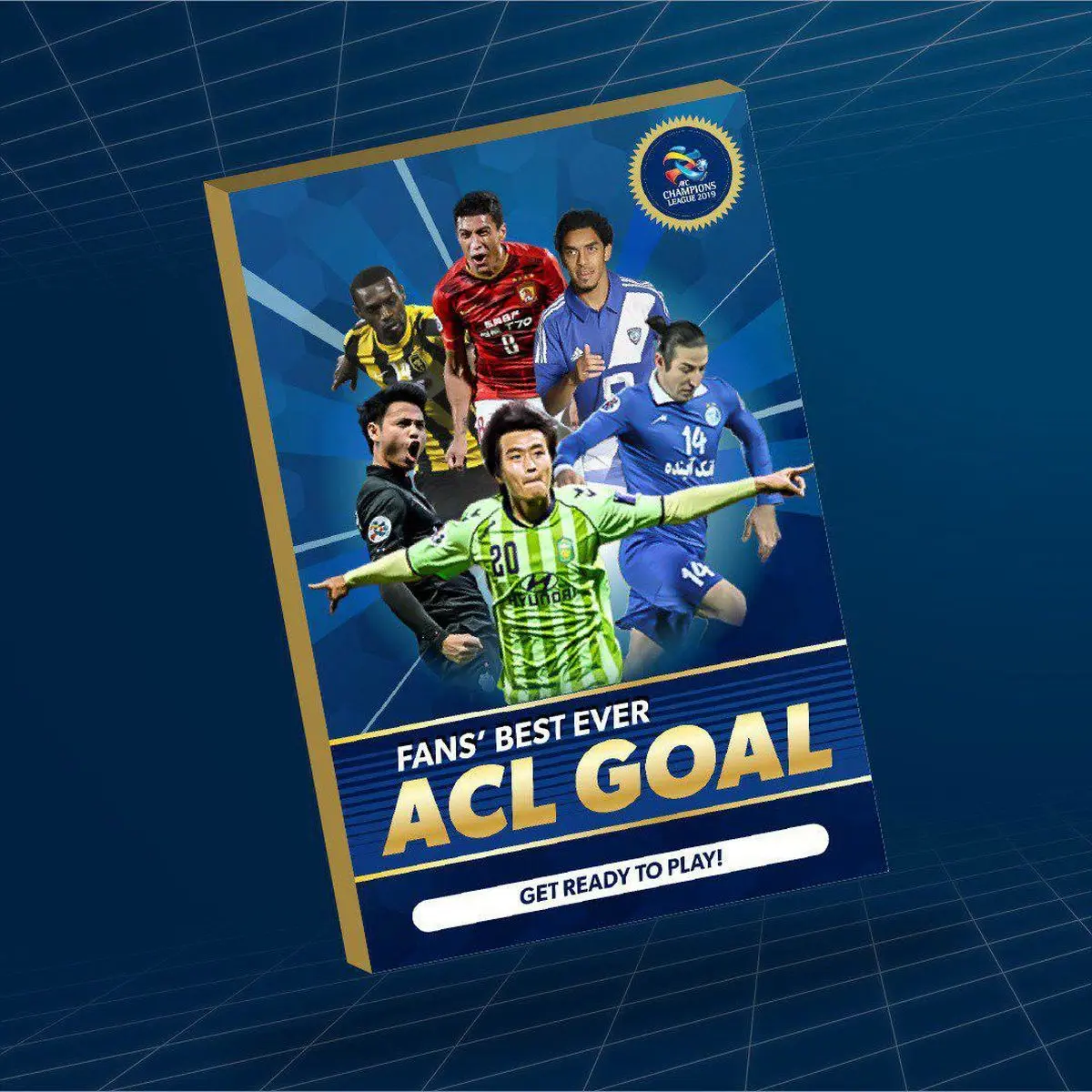 کاپیتان استقلال در جمع ستاره های ماندگار ACL