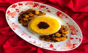 آموزش تهیه زرشک پلو فوری با مرغ