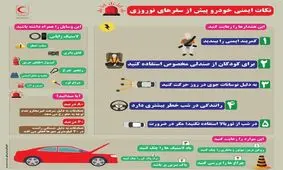 ماشینتان پیش از سفر نوروزی آماده است؟