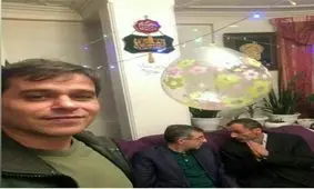 مشایی و بقایی در یک قاب عکس