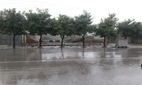 آب گرفتگی برخی منازل در آق قلا/ سقف دامداری‌ها آسیب دید