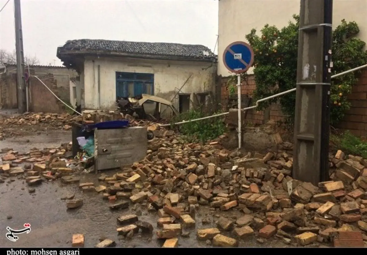 خسارت‌های توفان در گرگان؛ آب‌گرفتگی منازل مسکونی تا پارگی کابل‌های فشار قوی