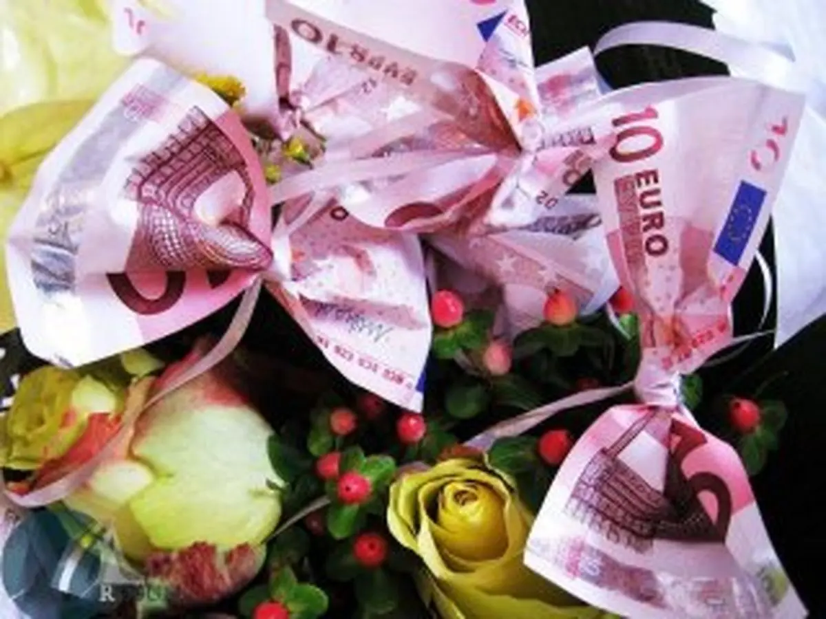 آموزش تصویری تزیین پول عیدی