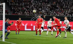 توقف آلمان در دیدار دوستانه مقابل صربستان