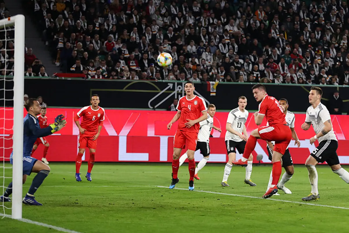 توقف آلمان در دیدار دوستانه مقابل صربستان