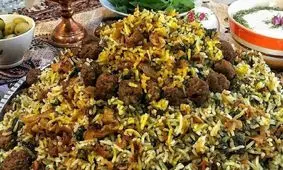 طرز تهیه کلم پلوی شیرازی