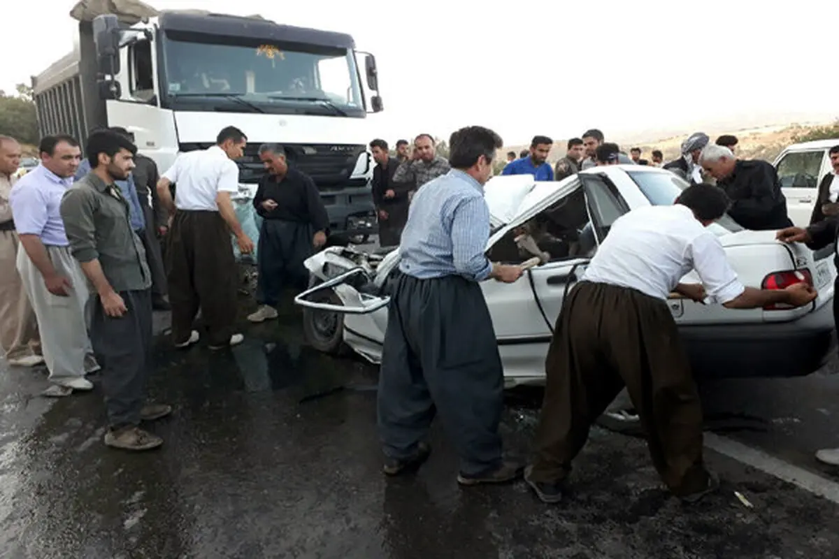 کاهش ۲۰ درصدی تصادفات جاده ای هرمزگان