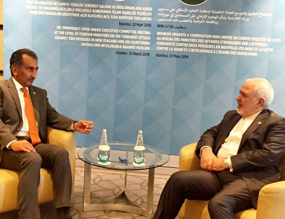 معاون وزیر خارجه عراق با ظریف دیدار کرد