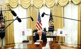 ترامپ: امیدوارم پوتین با آتش‌بس موافقت کند

