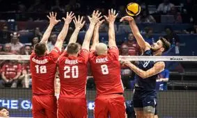 آمریکا اولین فینالیست لیگ ملت های والیبال ۲۰۲۲ / ویدئو