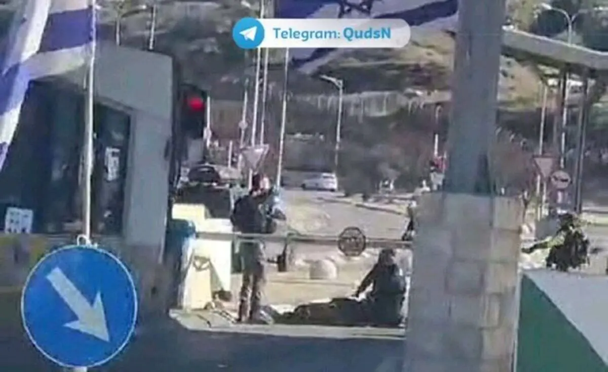 عملیات شهادت طلبانه در قدس و زخمی شدن ۲ صهیونیست

