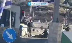 عملیات شهادت طلبانه در قدس و زخمی شدن ۲ صهیونیست

