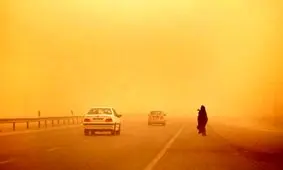 وزش طوفان همراه با گرد و خاک در شمال استان سیستان و بلوچستان/ ویدئو