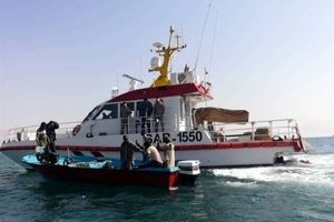 نجات جان ۴ ملوان در آبهای دریای عمان