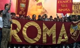 درگیری هواداران رم و سوسیداد در اسپانیا؛ پلیس وارد ماجرا شد/ ویدئو