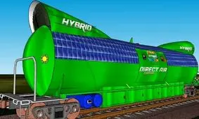 قطاری که می‌تواند هوا را پاکسازی کند