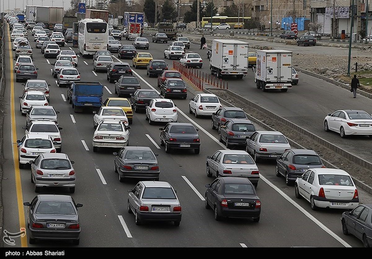 ترافیک در محور «بروجن ـ لردگان ـ خوزستان» نیمه سنگین است