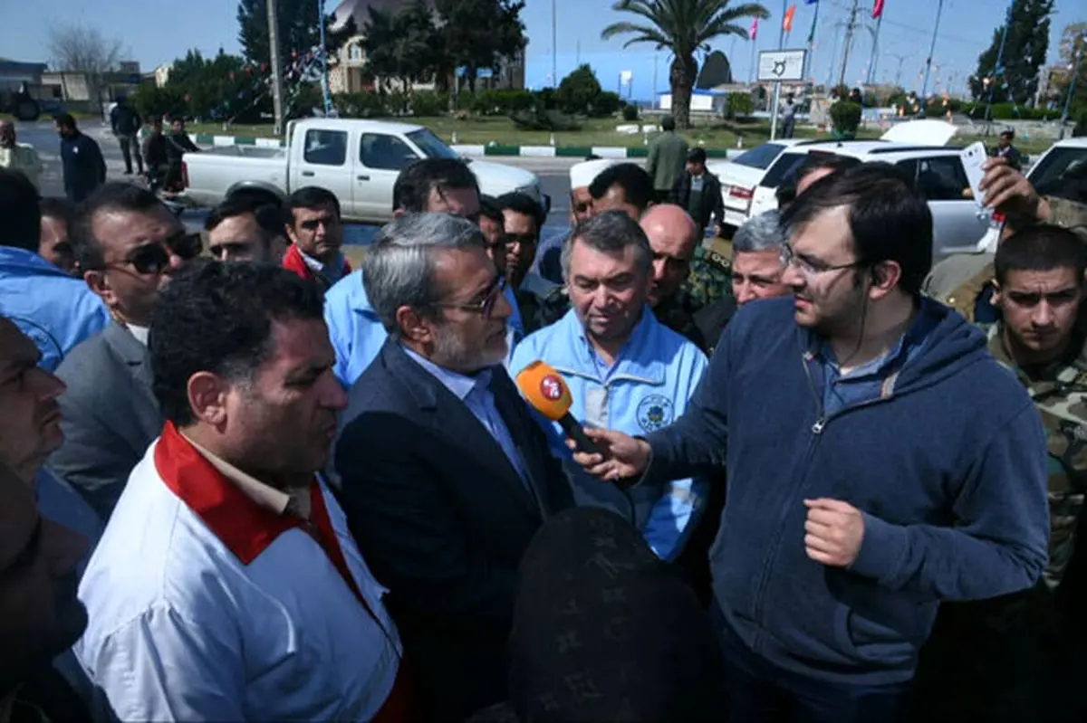 خطر سیل در منطقه کاملا رفع شده و شایعات بی اساس است