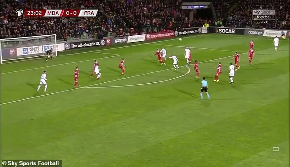 سوپر گل فرانسه با همکاری پوگبا- گریزمان