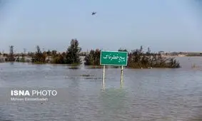 آب 《آق قلا》 در استان گلستان را شست+ عکس