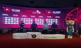 ۲ نقره و یک برنز کشتی آزاد امید ایران در روز دوم قهرمانی آسیا