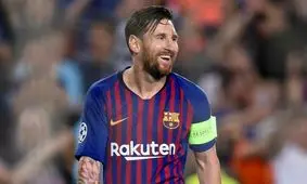  اطمینان بارسلونا از آمادگی مسی برای بازی با منچستریونایتد