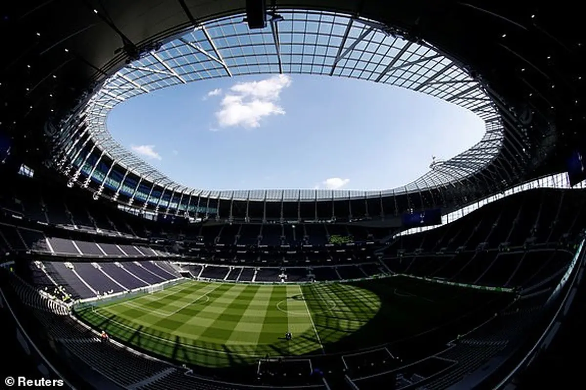 بالاخره پایان انتظار برای استادیوم جدید تاتنهام