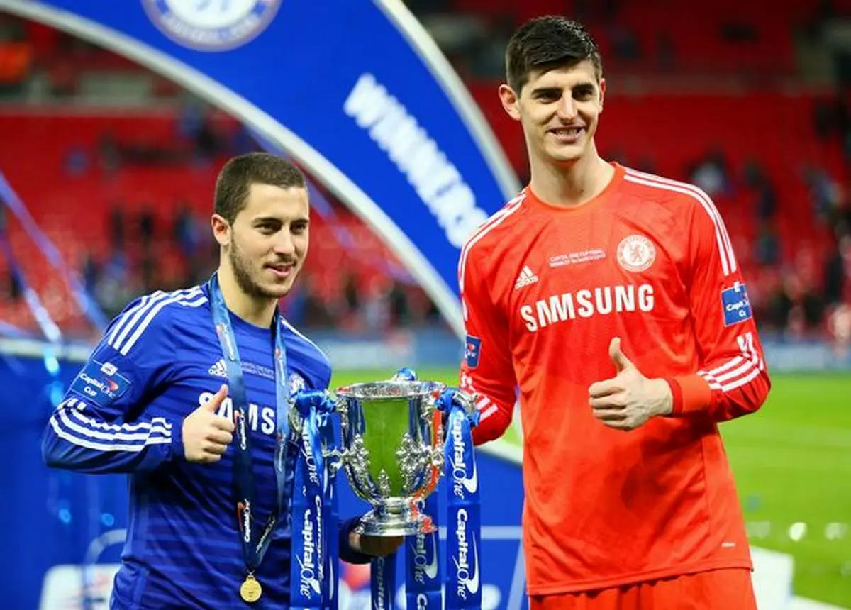 شوخی هازارد با اشتباه عجیب کورتوا