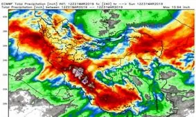 تصاویر ماهواره ای خبر از گسترش آبگرفتگی شمال کشور می دهند/ بارش شدید در راه استانهای جنوب غربی و جنوبی کشور/ چه شهرهای جنوبی دچار سیل خواهد شد؟
